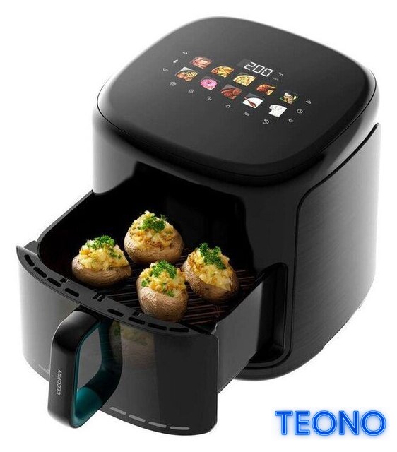 Аэрогриль (аэрофритюрница) Cecotec Cecofry&Grill Smokin'Prime 8500 - Изображение №4 — Интернет-магазин Teono.by