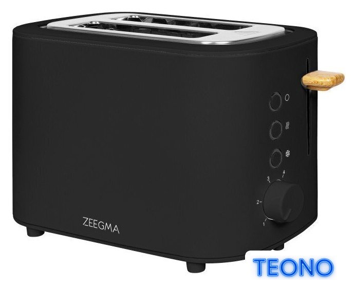 Тостер Zeegma Tostee Black Wood - Изображение №2 — Интернет-магазин Teono.by