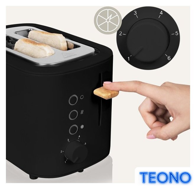 Тостер Zeegma Tostee Black Wood - Изображение №13 — Интернет-магазин Teono.by