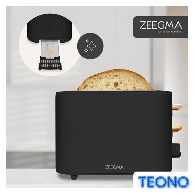 Тостер Zeegma Tostee Black Wood - Изображение №14 — Интернет-магазин Teono.by