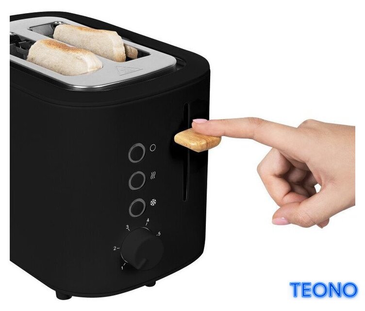 Тостер Zeegma Tostee Black Wood - Изображение №6 — Интернет-магазин Teono.by