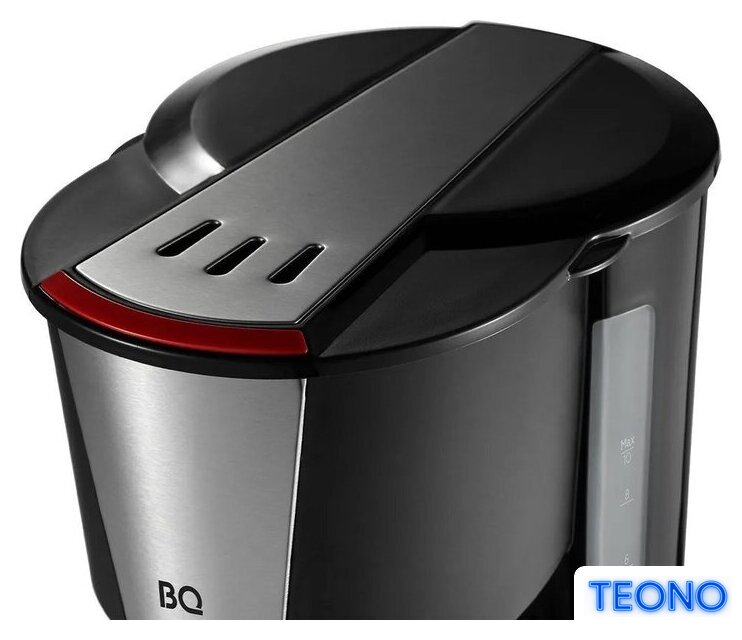 Кофеварка BQ CM1008 (красный/черный) - Изображение №3 — Интернет-магазин Teono.by