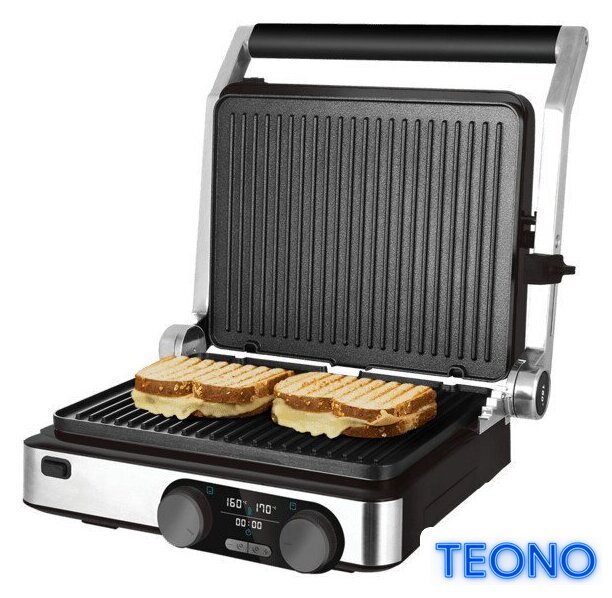 Электрогриль Cecotec Rock’nGrill 2200 Dual Grill - Изображение №1 — Интернет-магазин Teono.by
