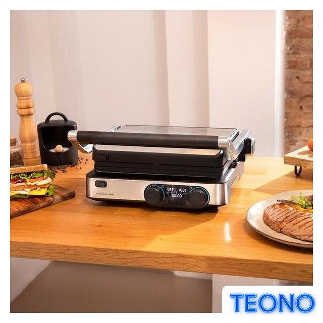 Электрогриль Cecotec Rock’nGrill 2200 Dual Grill - Изображение №3 — Интернет-магазин Teono.by