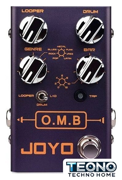 Гитарная педаль Joyo R-06-OMB-LOOP/DRUMMACHINE - Изображение №1 — Интернет-магазин Teono.by
