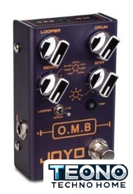Гитарная педаль Joyo R-06-OMB-LOOP/DRUMMACHINE - Изображение №2 — Интернет-магазин Teono.by