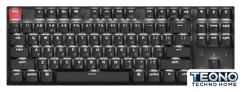 Клавиатура Keychron K8 V2 White LED K8X-A1Z-RU (Keychron Super Red) - Изображение №1 — Интернет-магазин Teono.by