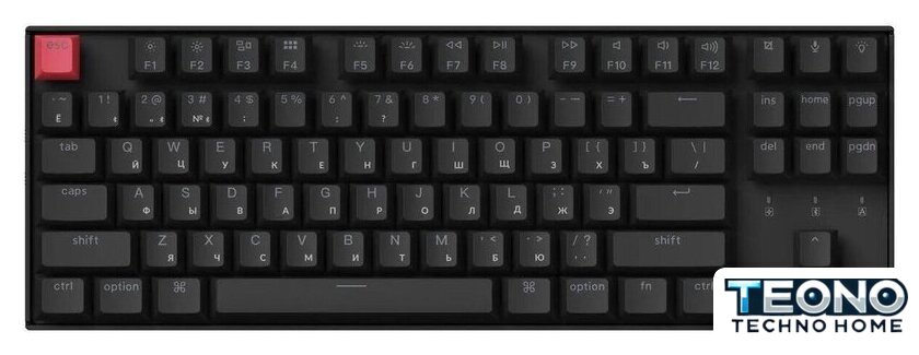 Клавиатура Keychron K8 V2 White LED K8X-A1Z-RU (Keychron Super Red) - Изображение №2 — Интернет-магазин Teono.by