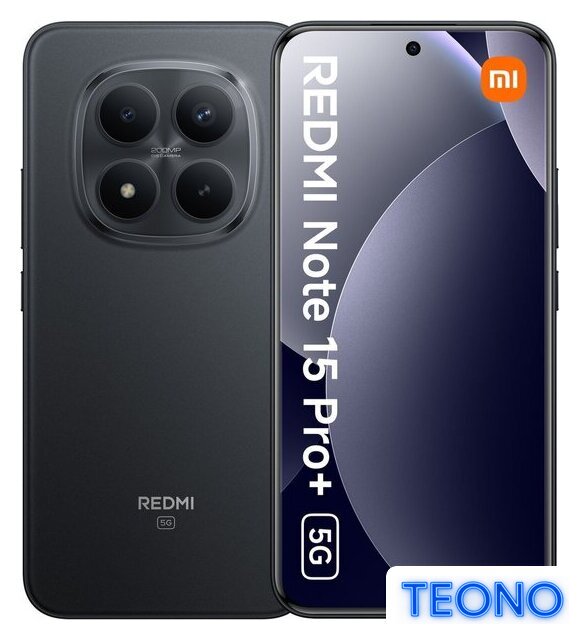 Телефон Xiaomi Redmi Note 15 Pro+ 5G 8GB/256GB международная версия (черный) - Изображение №1 — Интернет-магазин Teono.by