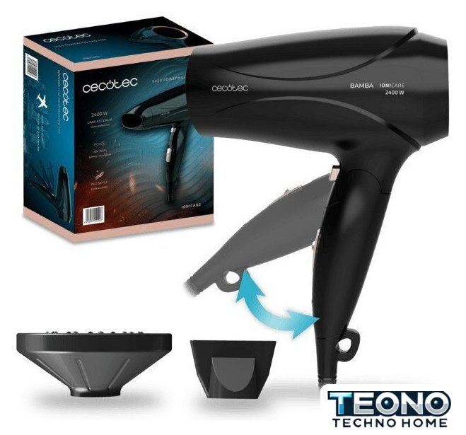 Фен Cecotec IoniCare 5450 Power&Go Pro Fire 4209 - Изображение №5 — Интернет-магазин Teono.by