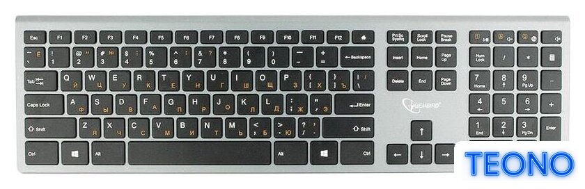 Клавиатура Gembird KBW-1 - Изображение №1 — Интернет-магазин Teono.by