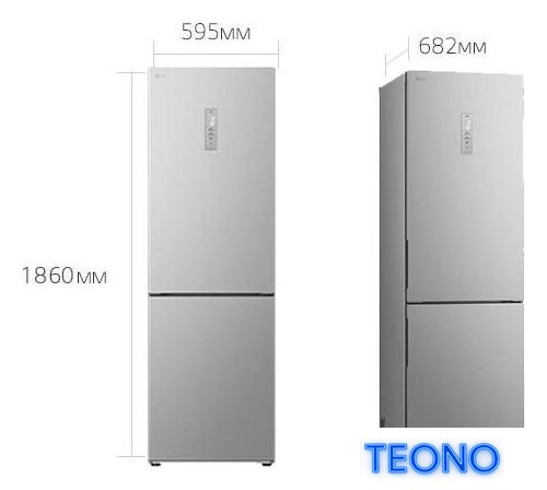 Холодильник LG DoorCooling+ GC-B459FNPW - Изображение №18 — Интернет-магазин Teono.by