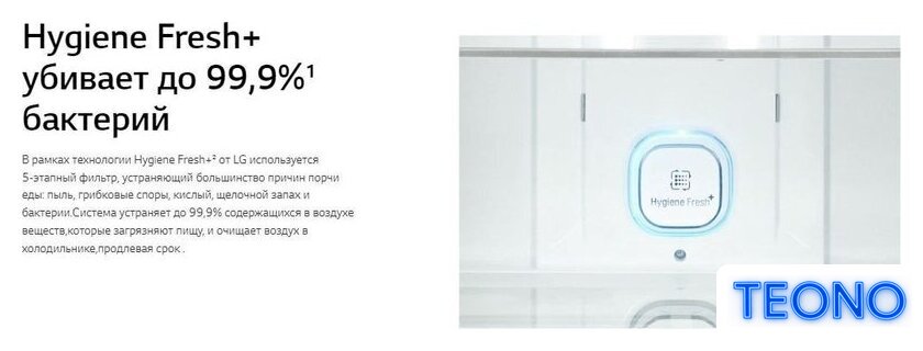 Холодильник LG DoorCooling+ GC-B459FNPW - Изображение №17 — Интернет-магазин Teono.by