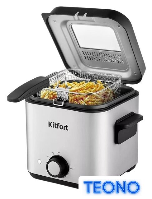Фритюрница Kitfort KT-4075 - Изображение №1 — Интернет-магазин Teono.by