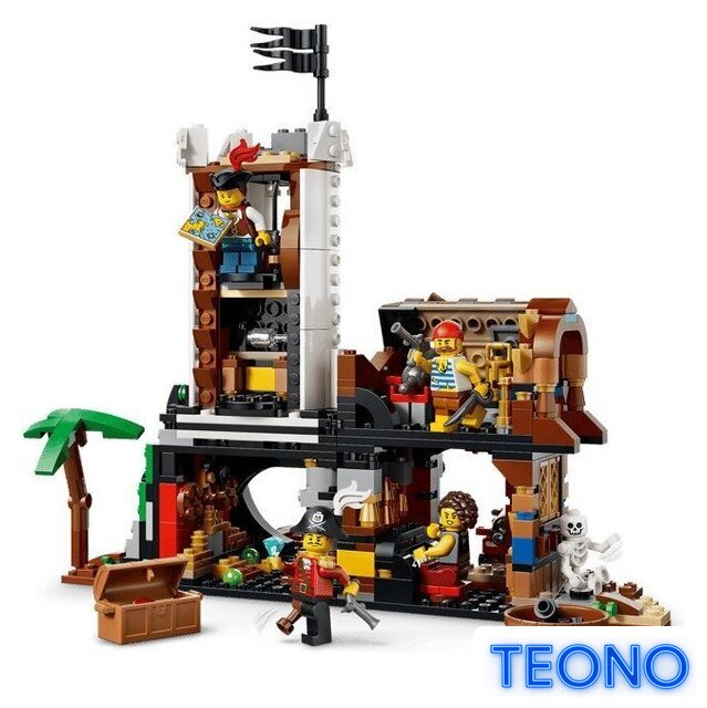 Конструктор LEGO Creator 3 в 1 31387 Легендарный пиратский корабль - Изображение №10 — Интернет-магазин Teono.by