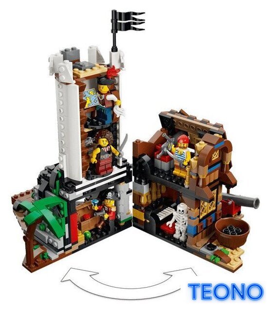 Конструктор LEGO Creator 3 в 1 31387 Легендарный пиратский корабль - Изображение №11 — Интернет-магазин Teono.by