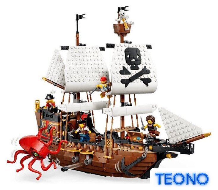 Конструктор LEGO Creator 3 в 1 31387 Легендарный пиратский корабль - Изображение №5 — Интернет-магазин Teono.by