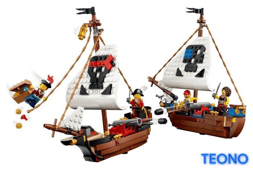 Конструктор LEGO Creator 3 в 1 31387 Легендарный пиратский корабль - Изображение №9 — Интернет-магазин Teono.by