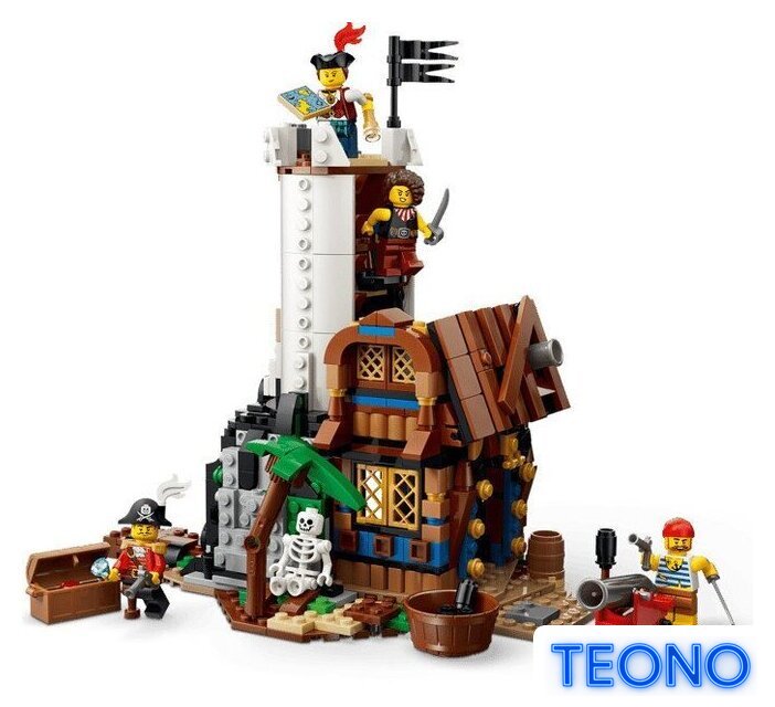 Конструктор LEGO Creator 3 в 1 31387 Легендарный пиратский корабль - Изображение №6 — Интернет-магазин Teono.by