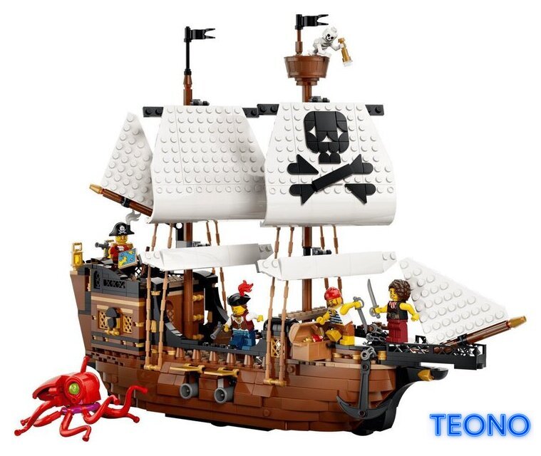 Конструктор LEGO Creator 3 в 1 31387 Легендарный пиратский корабль - Изображение №2 — Интернет-магазин Teono.by