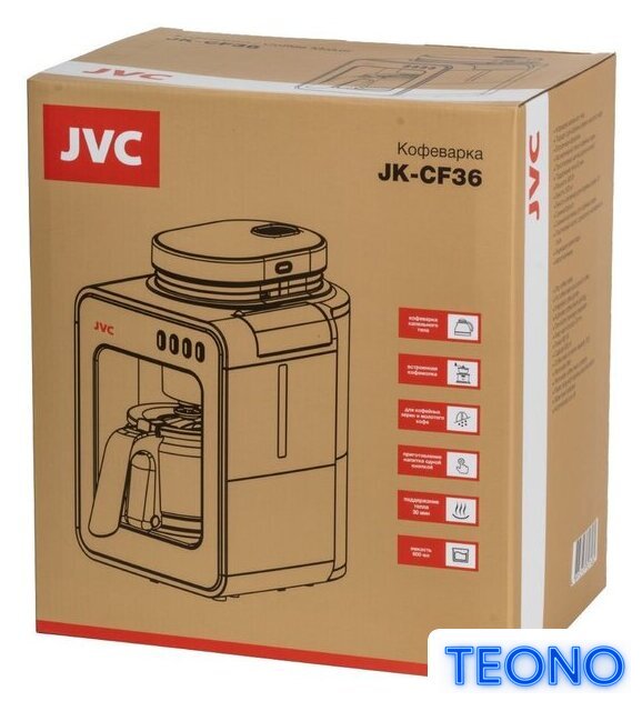 Капельная кофеварка JVC JK-CF36 - Изображение №10 — Интернет-магазин Teono.by