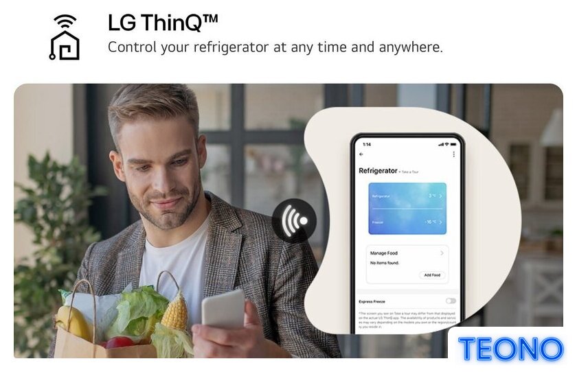 Холодильник side by side LG InstaView GSGV80PYLL - Изображение №13 — Интернет-магазин Teono.by