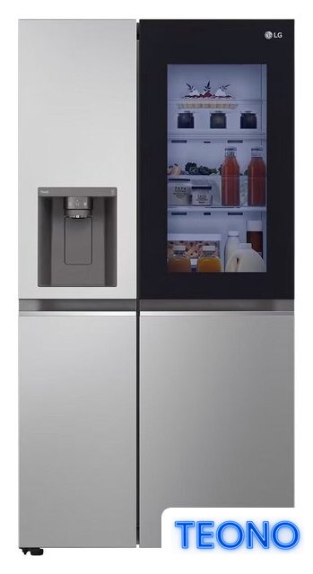 Холодильник side by side LG InstaView GSGV80PYLL - Изображение №1 — Интернет-магазин Teono.by