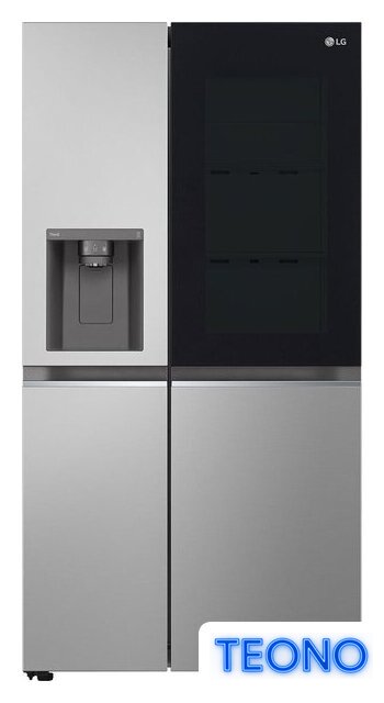 Холодильник side by side LG InstaView GSGV80PYLL - Изображение №2 — Интернет-магазин Teono.by