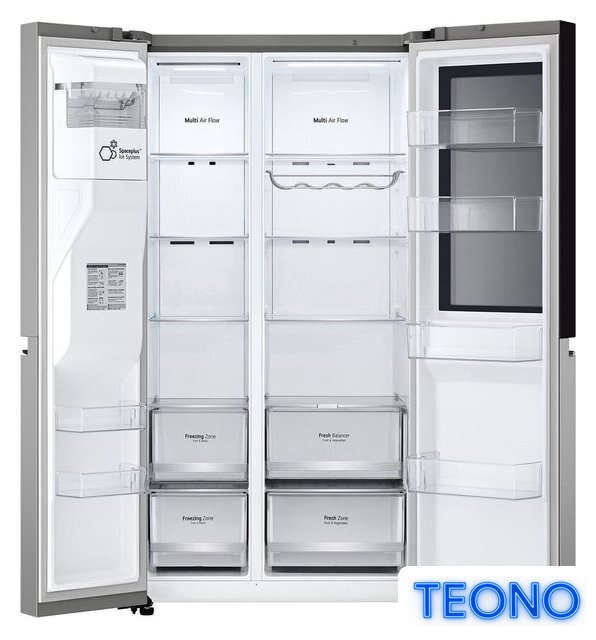Холодильник side by side LG InstaView GSGV80PYLL - Изображение №4 — Интернет-магазин Teono.by