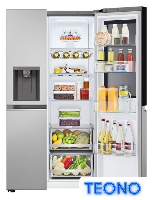 Холодильник side by side LG InstaView GSGV80PYLL - Изображение №5 — Интернет-магазин Teono.by