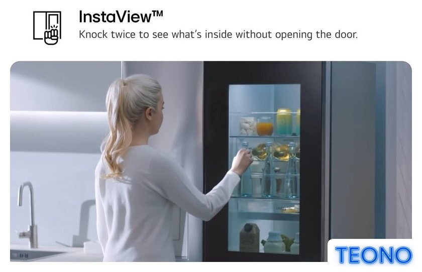 Холодильник side by side LG InstaView GSGV80PYLL - Изображение №11 — Интернет-магазин Teono.by