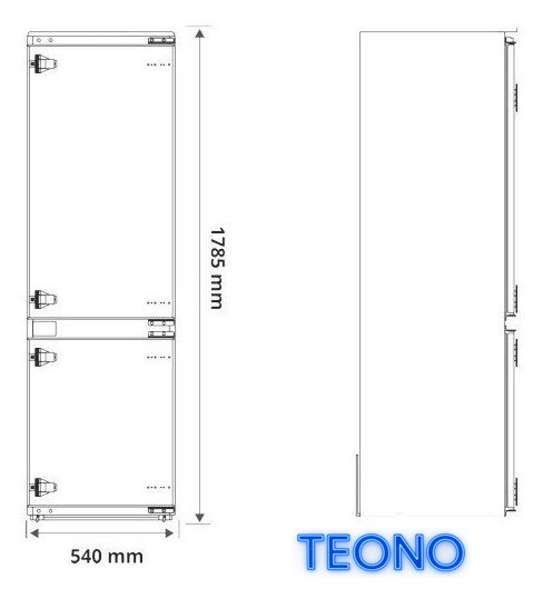 Холодильник Berg CZZ178LWM02 - Изображение №4 — Интернет-магазин Teono.by