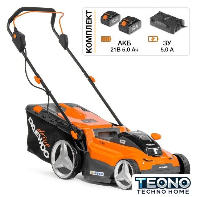 Газонокосилка Daewoo Power DLM 4142Li Set (с 2-мя АКБ) - Изображение №1 — Интернет-магазин Teono.by