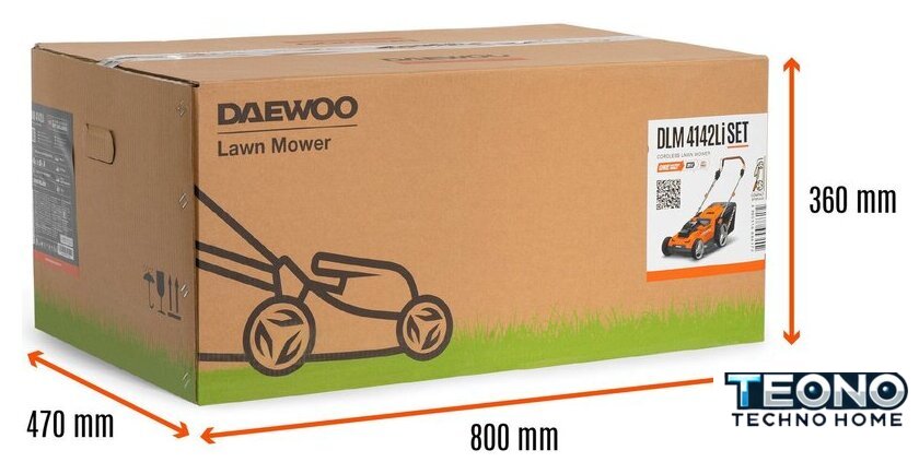 Газонокосилка Daewoo Power DLM 4142Li Set (с 2-мя АКБ) - Изображение №15 — Интернет-магазин Teono.by