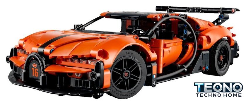 Конструктор LEGO Technic 42222 Bugatti Chiron Pur Sport Hypercar - Изображение №2 — Интернет-магазин Teono.by