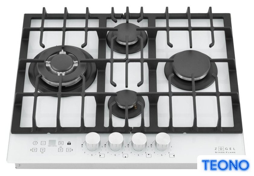 Варочная панель ZUGEL ZGH600W - Изображение №2 — Интернет-магазин Teono.by