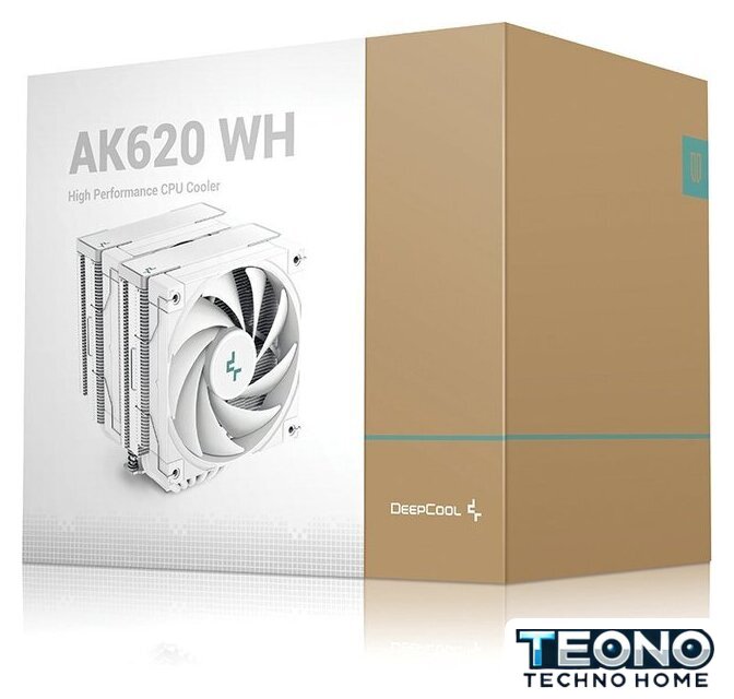Кулер для процессора DeepCool AK620 WH R-AK620-WHNNMT-G-1 - Изображение №8 — Интернет-магазин Teono.by