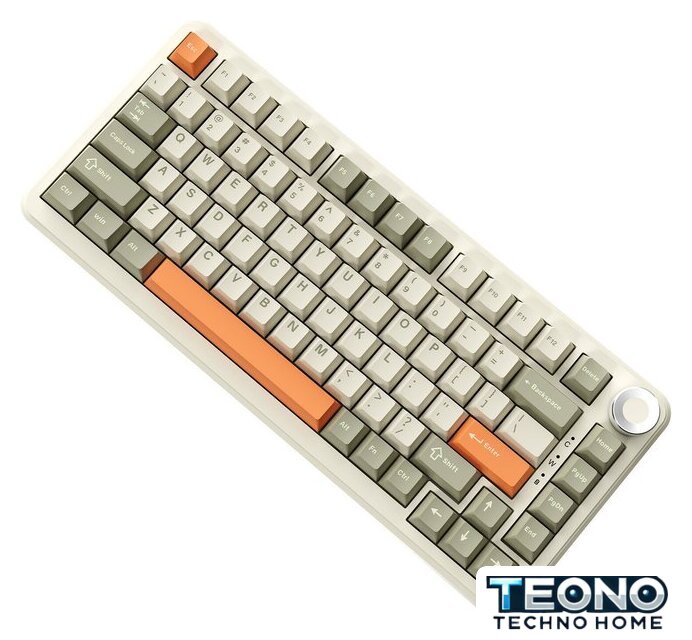 Клавиатура Ajazz AK820 Max Plus (ретро, Ajazz Avocado) - Изображение №3 — Интернет-магазин Teono.by