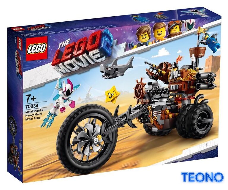 Конструктор LEGO The LEGO Movie 2 70834 Хеви-метал мотоцикл Железной бороды! - Изображение №1 — Интернет-магазин Teono.by