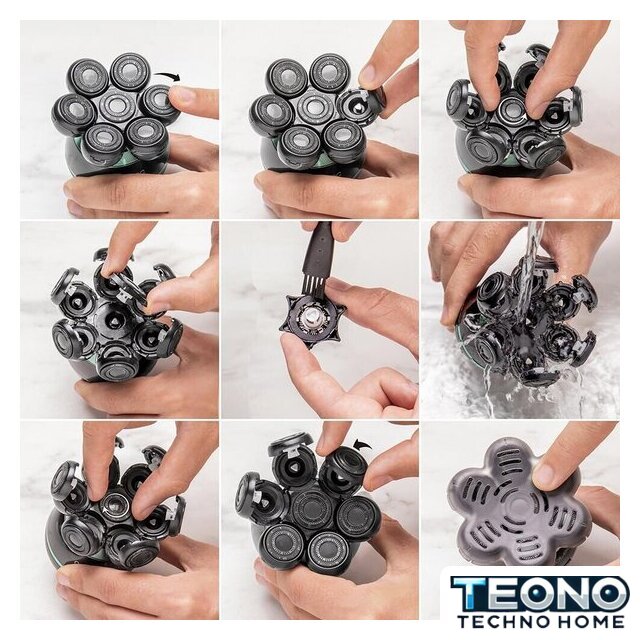 Машинка для стрижки волос Cecotec PrecisionCare Skull 4443 - Изображение №9 — Интернет-магазин Teono.by