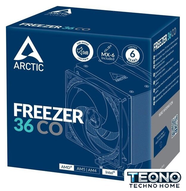 Кулер для процессора Arctic Freezer 36 CO ACFRE00122A - Изображение №7 — Интернет-магазин Teono.by
