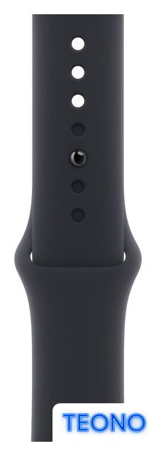 Умные часы Apple Watch Series 9 45 мм (алюминиевый корпус, полуночный/полуночный, спортивный силиконовый ремешок M/L) - Изображение №3 — Интернет-магазин Teono.by