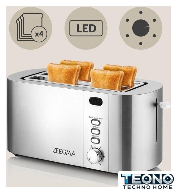Тостер Zeegma Tostee Chef - Изображение №13 — Интернет-магазин Teono.by