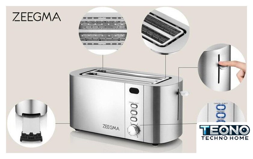 Тостер Zeegma Tostee Chef - Изображение №11 — Интернет-магазин Teono.by