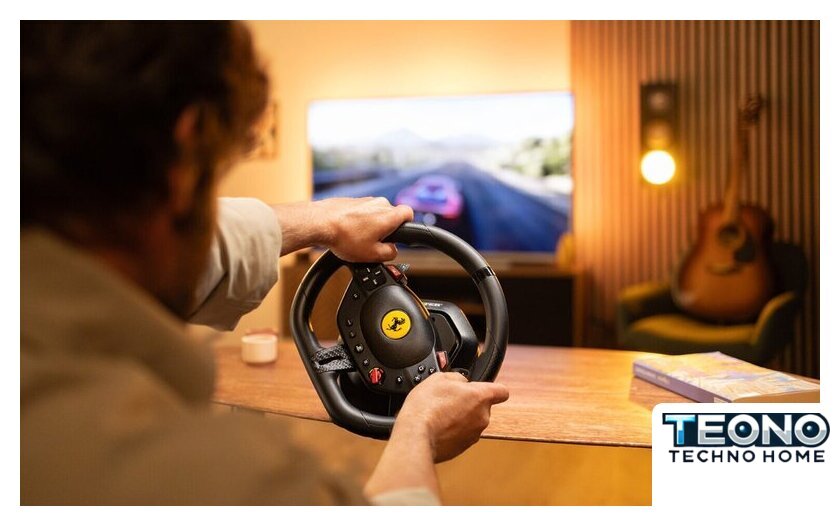 Руль Thrustmaster T98 Ferrari 296 GTB (для PlayStation 5) - Изображение №5 — Интернет-магазин Teono.by