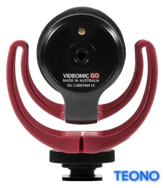 Проводной микрофон RODE VideoMic GO - Изображение №2 — Интернет-магазин Teono.by