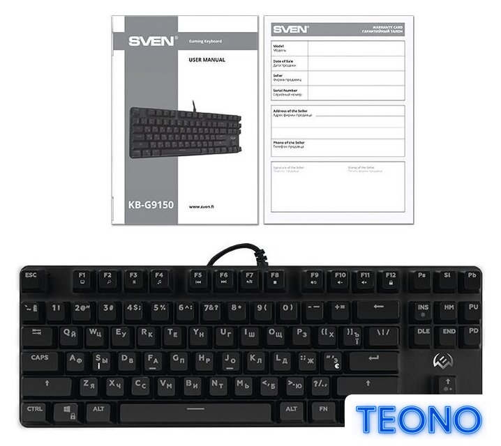 Клавиатура SVEN KB-G9150 - Изображение №8 — Интернет-магазин Teono.by