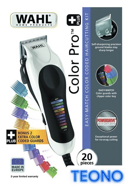 Машинка для стрижки волос Wahl Color Pro Plus 20104.0460 - Изображение №3 — Интернет-магазин Teono.by