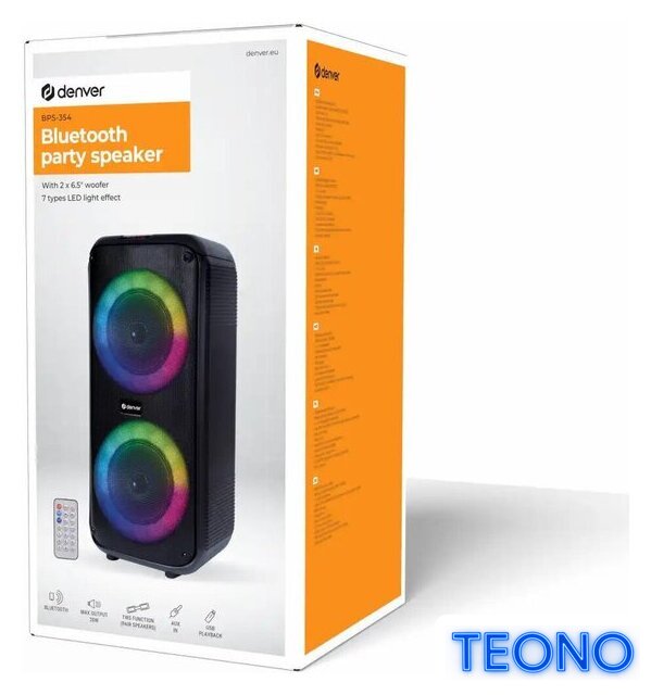 Патибокс Denver Electronics BPS-354 - Изображение №7 — Интернет-магазин Teono.by