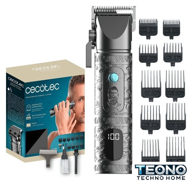 Машинка для стрижки волос Cecotec PrecisionCare Samurai Clipper 4455 - Изображение №1 — Интернет-магазин Teono.by